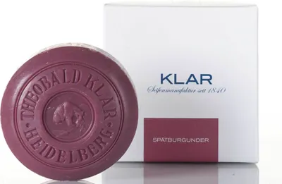 Produktbild von Klar's Spätburgunderseife Maxi 150g (palmölfrei) 11024