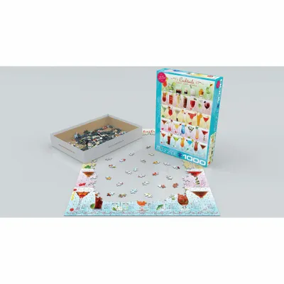 Obrázek produktu pro Eurographics Cocktails 1000pcs, 1000 kusů, Jídlo a pití