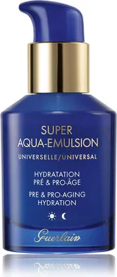 Zdjęcie produktu dla Guerlain Super Aqua Emulsion, Unisex, Uniwersalne, Jaśmin, Ylang-ylang, 50 ml