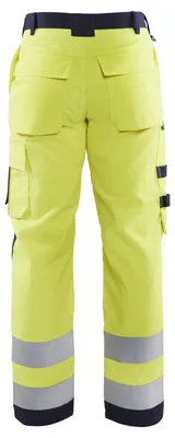 Produktbild von Blakläder Multinorm Handwerker Bundhose 1578 1514 in gelb/marineblau, Größe:62