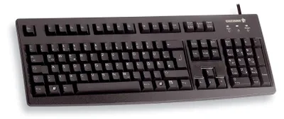 Produktbild von CHERRY G83-6105, Volle Größe (100%), Kabelgebunden, USB, QWERTZ, Schwarz