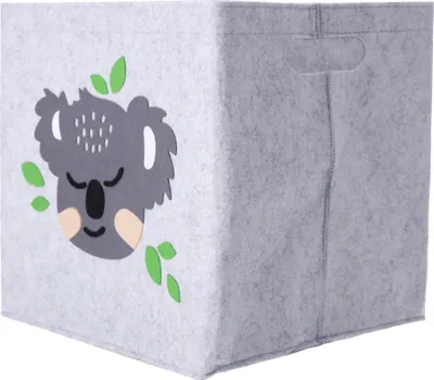 Obrázek produktu pro Bracia Mebelek | Úložný box - 30x30x30 cm - box na hračky, úložný prostor do dětského pokoje, box na hračky - Koala