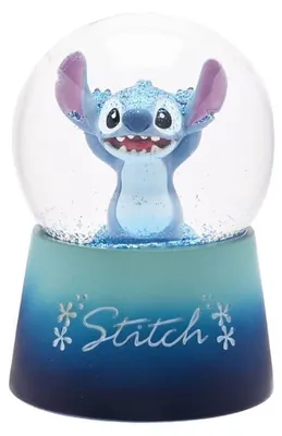 Schneekugel Lilo & Stitch, 12 cm, mit Geschenkbox