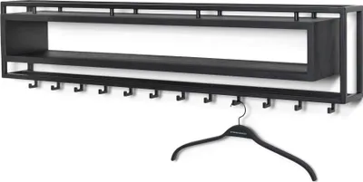 Produktbild von SCHOOL 120 BLACK EDITION Wandgarderobe - Schwarz