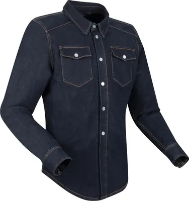 Produktbild von Segura Luthor Denim Motorrad Textiljacke, blau, M
