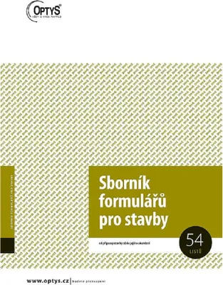 Zdjęcie produktu dla 1265 - Kompendium formularzy budowlanych A4, 54 l.