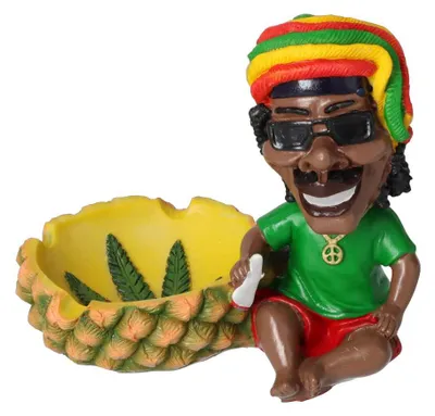 Produktbild von Aschenbecher Rasta Wackelkopf Ananas