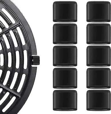 Produktbild von Silikonische Bakmatjes für Airfryer, Hitzebeständig, für Ninja AF101, AF161 und AF150AMZ, mit antislipfähigen Kussens.