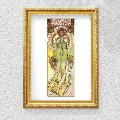 Produktbild von Poster -Frau malt Kunst - A3 (29,7 cm x 42 cm)