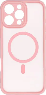 Immagine prodotto di Custodia adatta per iPhone 16 PRO MAX Full Matte Mag Cover compatibile con MagSafe, rosa chiaro