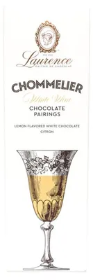 Produktbild von Weiße Schokolade mit Zitronen Laurence Chommelier White Wine, 100 g