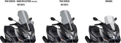 Immagine prodotto di Cupolino PUIG v-tech touring fumè chiaro per Suzuki burgman