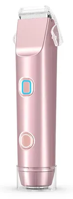 Produktbild von Damen Rasierer elektrisch für den ganzen Körper, 2-in-1 Trimmer mit Keramikklingen, kabelloser Nass- und Trockenrasierer für Beine, Gesicht, Achseln und Reise