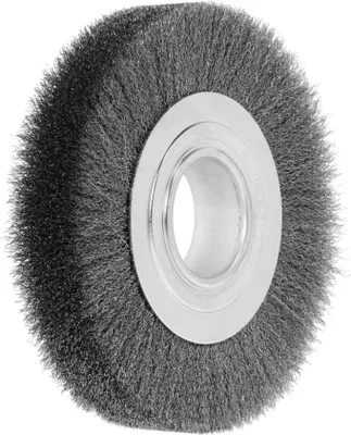 Produktbild von Lessmann Draht-Rundbürste Stahldraht 0,20 mm, Bürsten-⌀xBesatzbreite: 178X32 mm