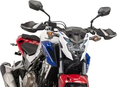 Zdjęcie produktu dla PUIG 9236J Osłony dłoni pasujące do HONDA CB500F czarny matowy