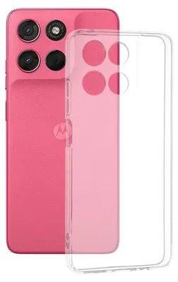 Obrázok produktu pre Techsuit - Clear Silicone silikónové puzdro pre Motorola Moto G57 Power / G67 Power - transparentné