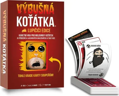Zdjęcie produktu dla Gra karciana Wybuchowe kociaki: Edycja rabusiów