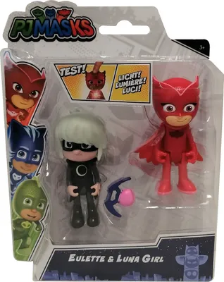 Produktbild von Simba PJ Masks Figuren Set Eulette+Luna