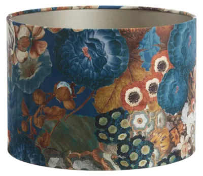 Produktbild von Light & Living - lampenschirm - Bloom - blau - textil - Ø 30cm - E27 - 2230512