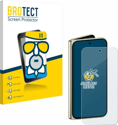 Produktbild von BROTECT Entspiegelungs Schutzglas für Google Pixel 10 Pro Fold Schutzfolie Panzer Folie Glas Display Schutz matt