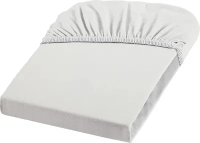Zdjęcie produktu dla Jenny C pojedyncze prześcieradło jersey białe 70x140 cm