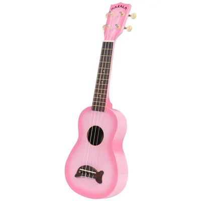 Produktbild von Kala MK-SD-PKBURST Makala Dolphin Pink Burst Sopranukulele