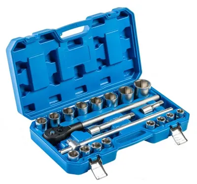 Produktbild von Hogert Technik Werkzeug-Set Werkzeugsatz HT1R510 Chrom-Vanadium-Stahl