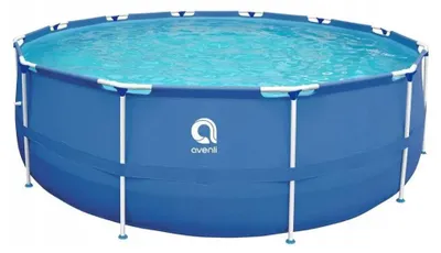Produktbild von Sirocco Blue Runder Stahlrahmenpool 420 x 84 cm