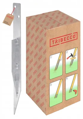 Produktbild von Tribecco Einschlag-Schaukelanker für Spielplatz, verzinkter Stahl