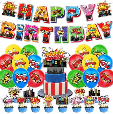 Immagine prodotto di Omgoods - 30 decorazioni per torte di compleanno con palloncini colorati