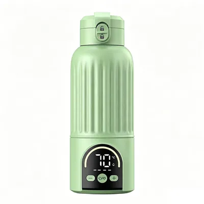 Produktbild von Reise Flaschenwärmer 12000mAh kabellos, tragbar Babyflasche Wärmer, 140W Schnellheizung, USB-C, für Auto Flugzeug & Outdoor Reisen