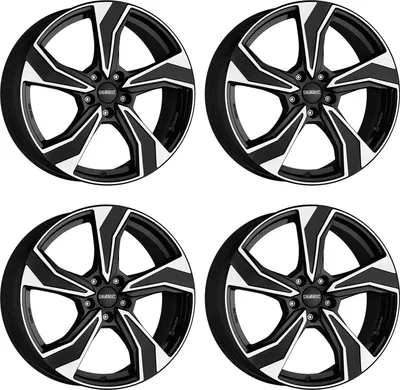 Obrázok produktu pre 4 disky Dezent KB dark 7,5Jx18 5x112 pre Škoda Karoq, Octavia, Superb, Yeti