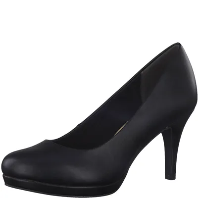Produktbild von Tamaris Damen runde Pumps Plateau 1-22444-29, Größe:40 EU, Farbe:Schwarz
