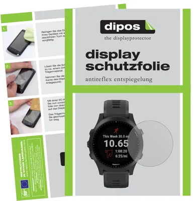 Produktbild von 2x Schutzfolie für Garmin Forerunner 245 matt Displayschutzfolie Folie Display