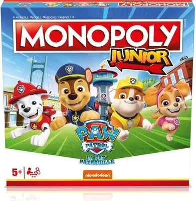 Produktbild von Tafelspiel Monopoly Winning Moves Paw Patrol