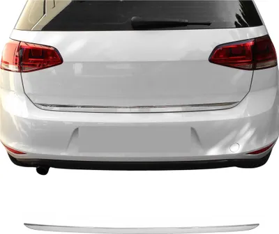 Image de Garniture de Hayon Coffre pour VW Golf VII 2012-2019 acier inox