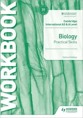Produktbild von Cambridge International AS & A Level Biology Practical Skills Workbook