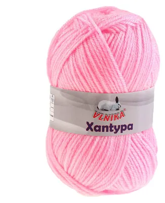 100g Strickgarn XANTYPA Strickwolle Klassikgarn Handstrickgarn, freie Farbwahl hellrosa