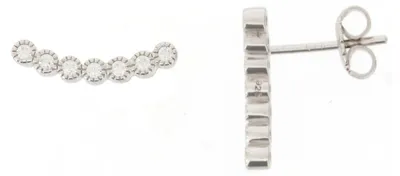 Produktbild von Miamar 01.2050 Damen Ohrstecker Silber Weiß
