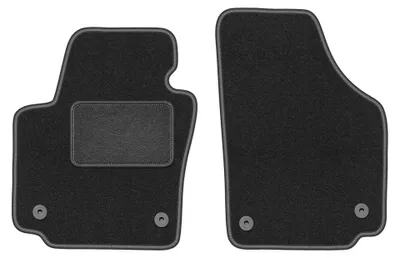 Image de Tapis avant en moquette pour Seat Altea XL 08.2008-2015 (monospace) – 2 pièces, gris graphite, sur mesure – Wielganizator LUX