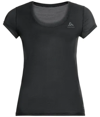 Produktbild von ODLO Bl Top Crew Neck S/S Active F-Dry Light ECO SCHWARZ S
