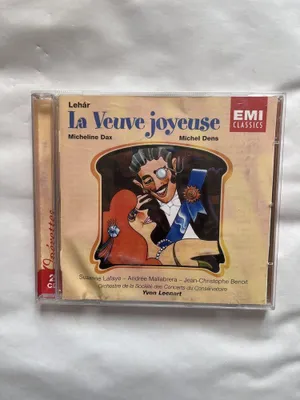 Immagine prodotto di Lehár La vedova allegra Leenart / CD