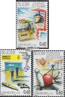 Produktbild von Briefmarken Luxemburg 2011 Mi 1900-1902 (kompl.Ausg.) postfrisch Jahrestage