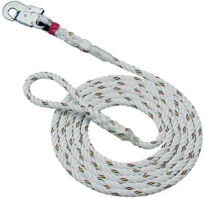 Productafbeelding van Mas Seil L.20M En353-2, met handlus en karabijnhaak, bandbreedte 16mm