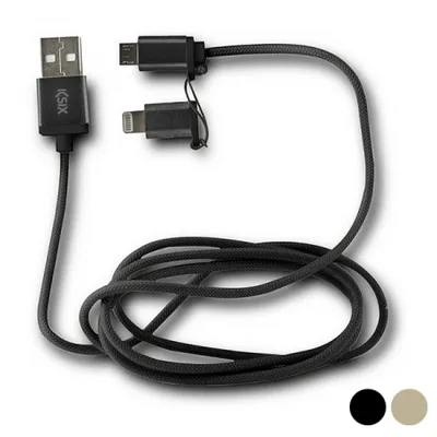 Immagine prodotto di Cavo USB per Micro-USB e Lightning KSIX
