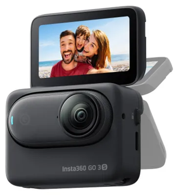 Immagine prodotto di Insta360 - CINSAATAGO3S13 - GO 3S - Action camera - 128GB - nera - Kit standard