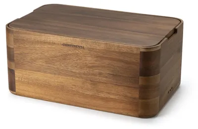 Zdjęcie produktu dla CONTINENTA, pojemnik na pieczywo, akacja, 36x23x16 cm, numer artykułu: 4886, kod kreskowy: 4017167488608