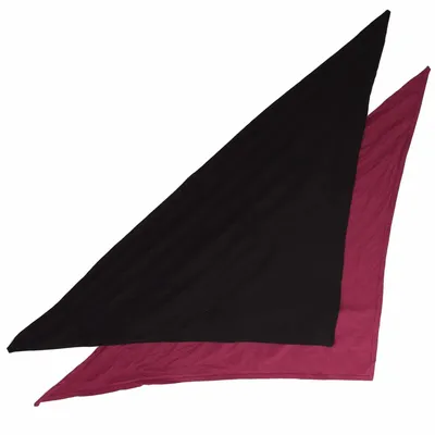 Produktbild von Bandana Kopftuch aus leichter Baumwolle Weinrot