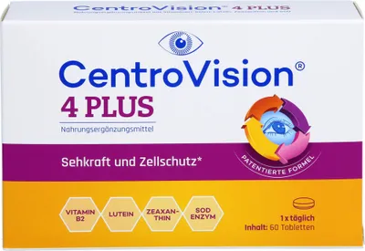 Zdjęcie produktu dla CentroVision 4 PLUS, 60 tabletek