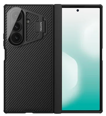 Zdjęcie produktu dla Nillkin Camshield Prop Magnetic Case (Lens Cover) Samsung Z Fold7, Czarny
